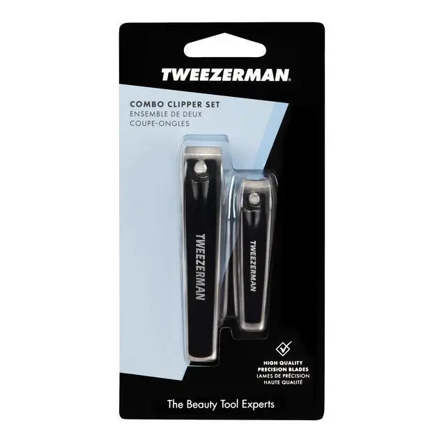 Alt view image 6 of 7 - Stainless Steel Combo Set with Fingernail and Toenail Clippers