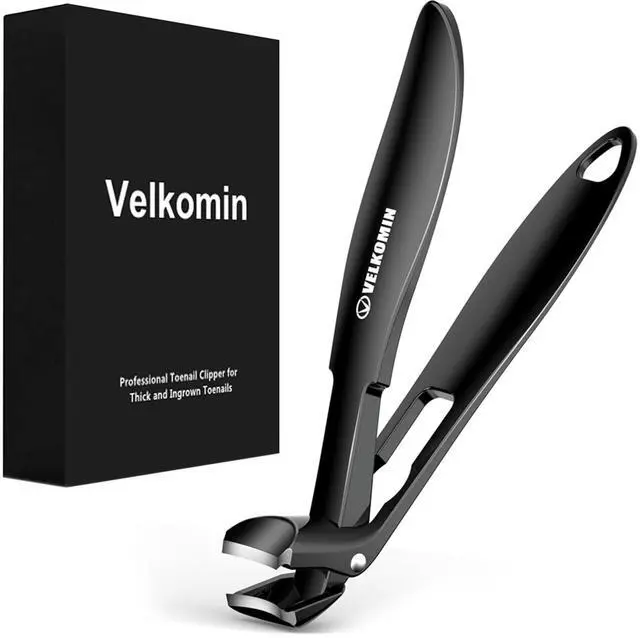 Main image of Toenail Clippers for Seniors, Long Handled Curved Head Nail Clippers with Catcher, Ultra-Sharp Heavy Duty for Thick Nails, Ergonomic Design for Men & Women, 18-Month Replacement Warranty