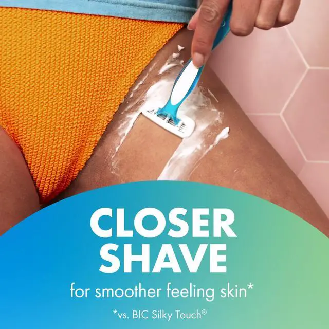 Alt view image 3 of 6 - BIC Soleil 4 Women's Disposable 4 Blade Razors, Flexible Blades for a Closer Shave, 3-Pack