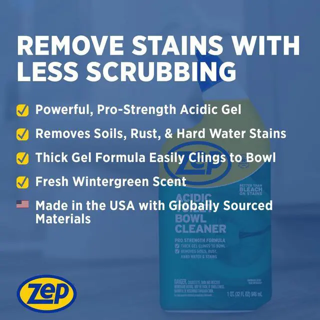Alt view image 2 of 7 - Acidic Toilet Bowl Cleaner, 32 Oz