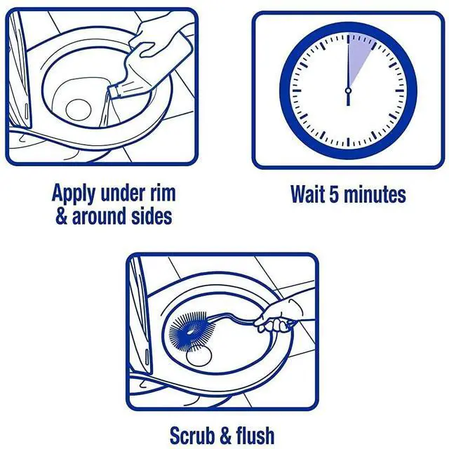 Alt view image 6 of 7 - Acidic Toilet Bowl Cleaner, 32 Oz