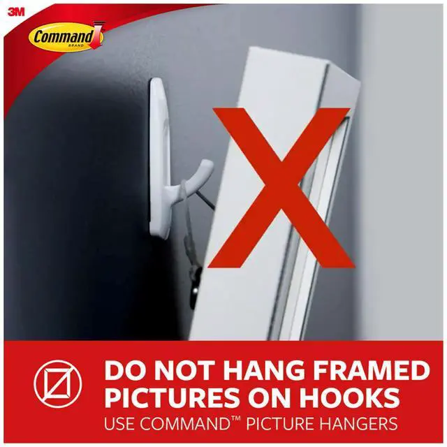 Alt view image 6 of 7 - Small Clear Oval Hooks, Indoor Use, 2-Hooks, 4-Strips, Decorate Damage-Free