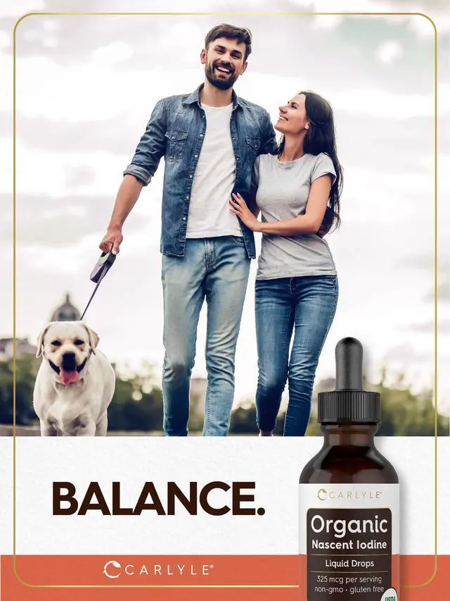 Alt view image 6 of 7 - Organic Nascent Iodine Liquid Drops | 2 fl oz | Vegan Supplement | Non-GMO, Gluten Free
