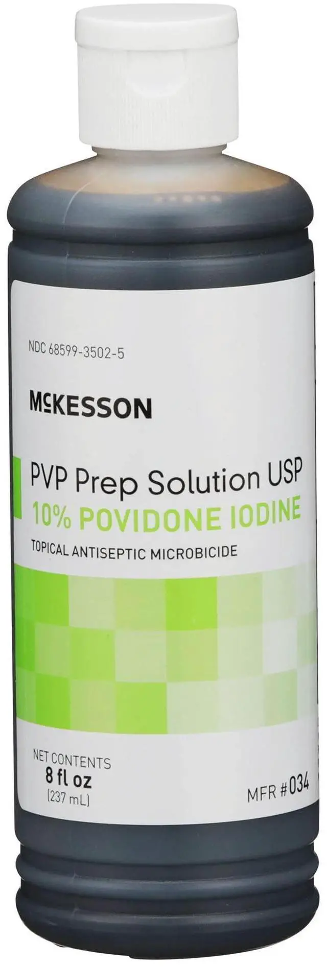 Main image of PVP Prep Solution USP, 10% Povidone-Iodine, 8 oz, 1 Count