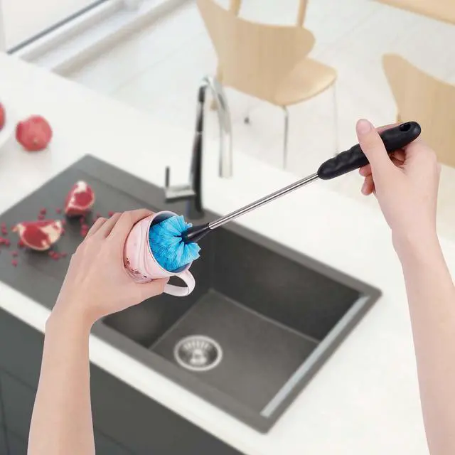 Alt view image 7 of 7 - Bottle Brush Cleaner Kit, Water Bottle Washer & Cup Scrubber Brush Set