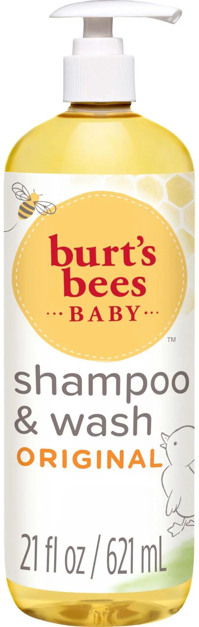 Main image of Baby Shampoo & Wash, Burt's Bees Tear Free Soap, Baby Care, Original, 21 Ounce (Packaging May Vary)