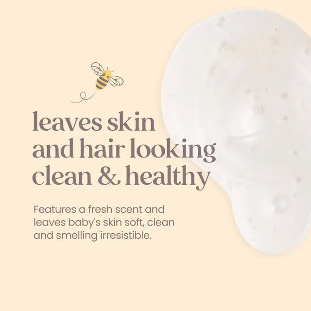 Alt view image 3 of 7 - Baby Shampoo & Wash, Burt's Bees Tear Free Soap, Baby Care, Original, 21 Ounce (Packaging May Vary)