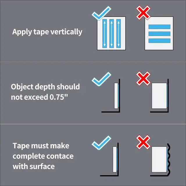 Alt view image 4 of 7 - Art3d Double-Sided Mounting Tape (10FT), Multipurpose Removable Adhesive Foam Tape, Transparent, Household