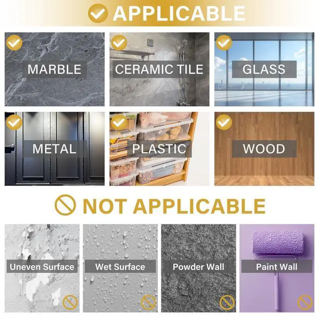 Alt view image 7 of 7 - WINNOW Double Sided Heavy Duty Extra Strong Adhesive Tape - 1.2" x 120" (Pack of 1) Indoor/Outdoor Household Nano Tape for Hanging Decorations, Lights, Garlands - Reusable and Damage-Free