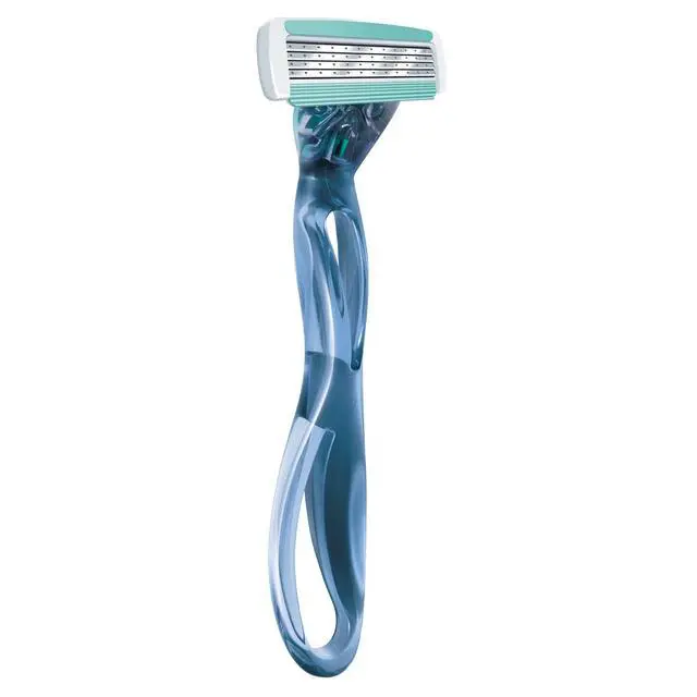 Alt view image 4 of 5 - BIC Soleil Bella Click Women's 4-Blade Disposable Razor, 1 Handle and 4 Cartridges