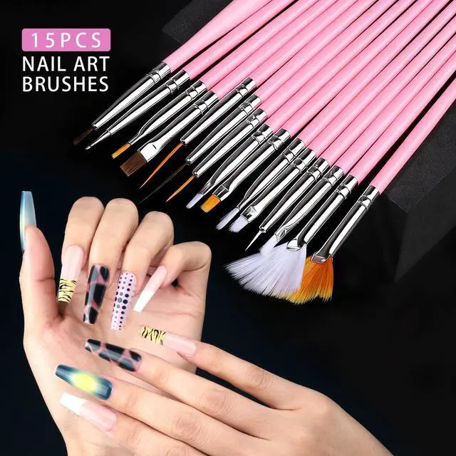 Alt view image 2 of 7 - Teenitor 4 Boxes Nail Charms and Gems Set, Nail Rhinestones Nail Kit with Nail Art Brushes Nail Stand, Nail Gems Nail Design Tools with 15pcs Nail Stickers, Gold Nail Pearls for Women Nail Decorations