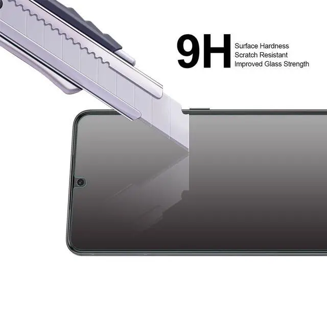 Alt view image 4 of 5 - (3 Pack) Supershieldz Designed for Samsung Galaxy S21 5G Tempered Glass Screen Protector, Anti Scratch, Bubble Free