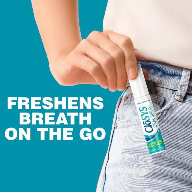 Alt view image 4 of 6 - CloSYS Oral Breath Spray, Sugar Free Mouth Spray for Bad Breath, pH Balanced Mint Flavored 0.31oz (3 Count)