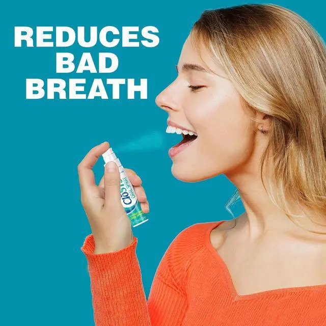 Alt view image 5 of 6 - CloSYS Oral Breath Spray, Sugar Free Mouth Spray for Bad Breath, pH Balanced Mint Flavored 0.31oz (3 Count)