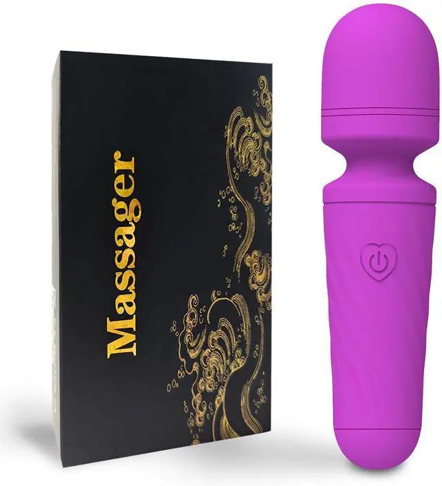 Main image of Gsttoomeep Mini Handheld Massager with 10 Quiet Vibration Modes Cordless Personal Massager for Neck Shoulder Back Body(Purple)