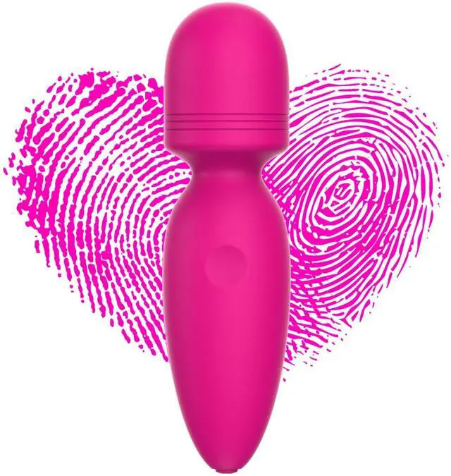 Main image of Mini Wand Massager with 10 Vibration Modes, Whisper Quiet, Cordless Waterproof Handheld Massager for Shoulder and Back Full Body Massage, Sports Recovery