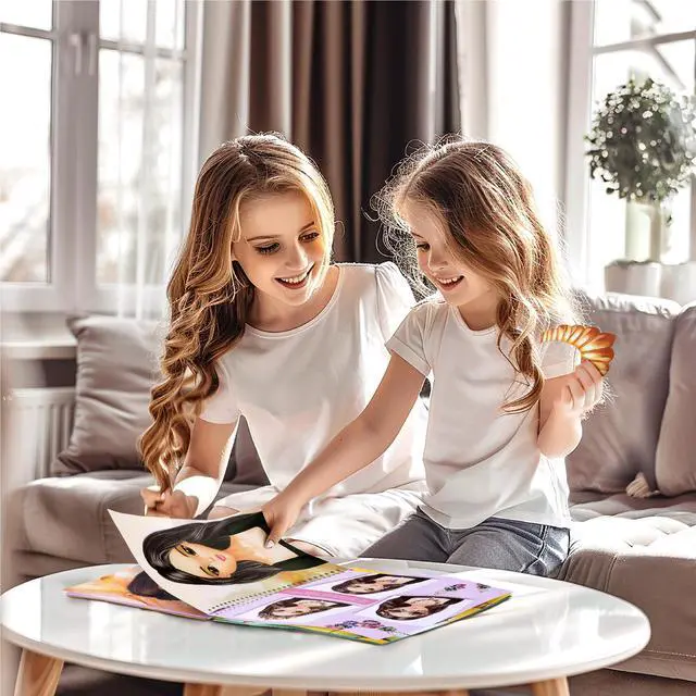 Alt view image 6 of 7 - BSCOOL Sticker Stylish Dress up Jewelry. Sticker Activity Book for Kids. Learn Girls Fashion Design with Stickers and Guides for Kids 5 and up with 250+ Reusable Stickers. Gift for Girls