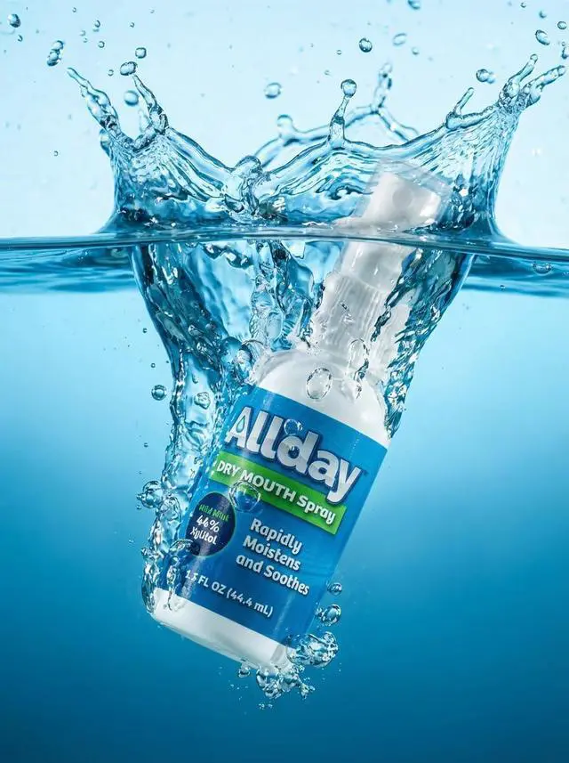 Alt view image 7 of 7 - Allday Dry Mouth Spray - Maximum Strength Xylitol, Fast Acting, Non-Acidic (Pack of 2)