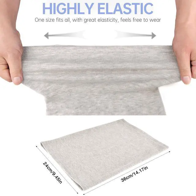 Alt view image 3 of 6 - EXski Winter Neck Gaiter Warmer, Soft Fleece Face Mask Scarf for Cold Weather Skiing Cycling Outdoor Sports Grey
