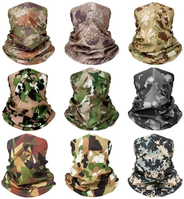 Main image of Breathable Neck Gaiter Face Scarf Mask for Men Women Hiking, Cycling, Sports, Fishing, Sun UV Protection Bandana