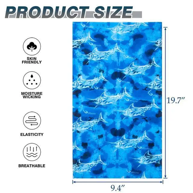 Alt view image 3 of 7 - Breathable Neck Gaiter Face Scarf Mask for Men Women Hiking, Cycling, Sports, Fishing, Sun UV Protection Bandana