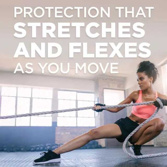 Alt view image 2 of 7 - BAND-AID Brand Sterile Flexible Fabric Adhesive Bandages, Comfortable Flexible Protection & Wound Care for Minor Cuts & Scrapes, Designed to Cushion Painful Wounds, Extra Large Size