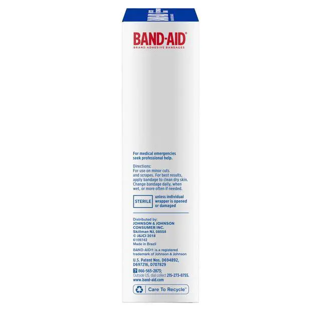 Alt view image 6 of 7 - BAND-AID Brand Sterile Flexible Fabric Adhesive Bandages, Comfortable Flexible Protection & Wound Care for Minor Cuts & Scrapes, Designed to Cushion Painful Wounds, Extra Large Size
