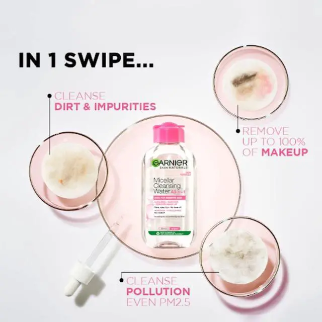 Alt view image 2 of 7 - Garnier Skin Naturals Micellar Cleansing Water, 125ml