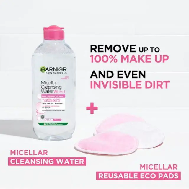 Alt view image 7 of 7 - Garnier Skin Naturals Micellar Cleansing Water, 125ml