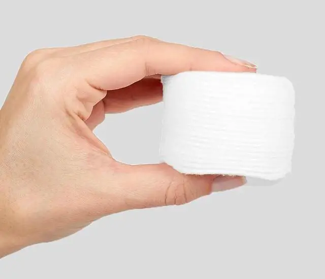 Alt view image 3 of 3 - Amazon Basics Hypoallergenic 100% Cotton Rounds for Makeup Remover and Skincare, All Skin Types, 600 Count, 6 Packs of 100 Count