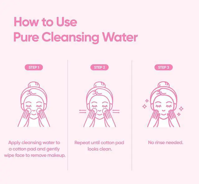 Alt view image 6 of 6 - BANILA CO Clean It Zero Pure Cleansing Water | Gentle Cleanser for Sensitive Skin | Micellar Water Makeup Remover No Rinse & Oil Free (310ml / 10.48 fl.oz)