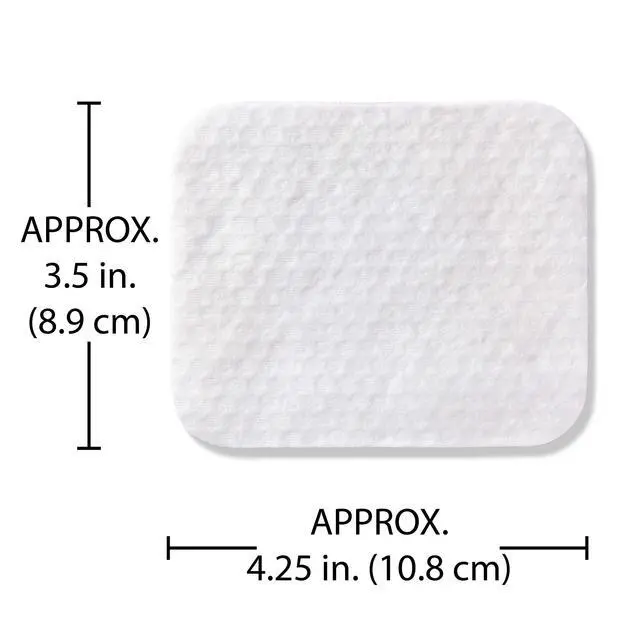 Alt view image 4 of 6 - Simply Soft Premium Jumbo Cotton Cleansing Pads, 100% Pure Cotton, Large 3.5 x 4.5 Cotton Pads (200 Count)