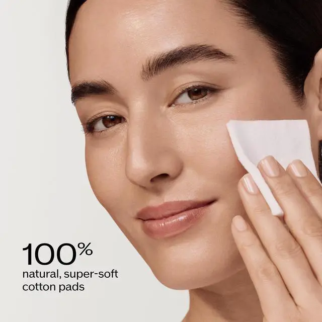 Alt view image 2 of 5 - Shiseido Facial Cotton Pads - Includes 165 Squares - for Softener Application & Makeup Removal - 100% Natural, Super Soft