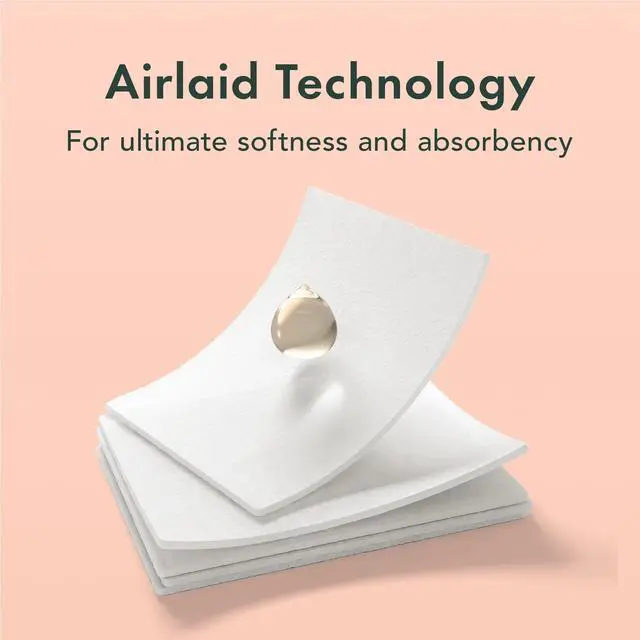 Alt view image 5 of 7 - Rael Cotton Pads for Face - Facial Sponge, Square Pad Use with Toner, Makeup Remover, Lint-Free, Soft and Thin, Korean Skin Care (200 Count)