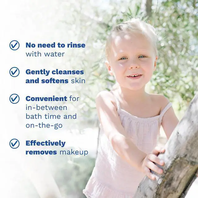 Alt view image 5 of 7 - Mustela Certified Organic Micellar Cleansing Water -No-Rinse Natural Water Cleanser w/Olive Oil & Aloe Vera - For Baby, Kid & Adult - Fragrance Free, EWG Verified & Vegan -13.5 oz-Packaging may vary