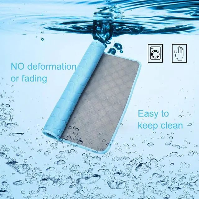 Alt view image 6 of 7 - dgdgbaby Portable Dog Cooling Mat, Q-Max 0.4 Non Slip Washable Pet Bed Pad