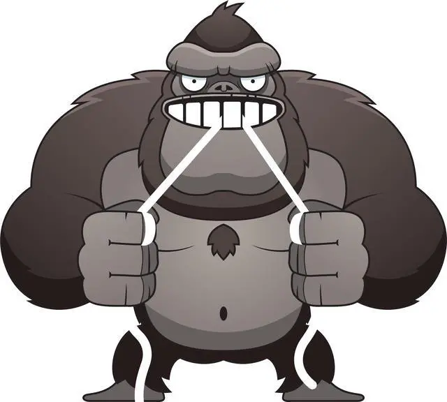 Alt view image 7 of 7 - Piksters Gorilla Floss, 150 Meters (164 Yds), Extra Strong Dental Floss, Plaque Remover for Teeth, Shred Resistant, Smooth Gliding, Waxed, Deep Cleaning Teeth Flosser, Oral Care for Adults & Kids