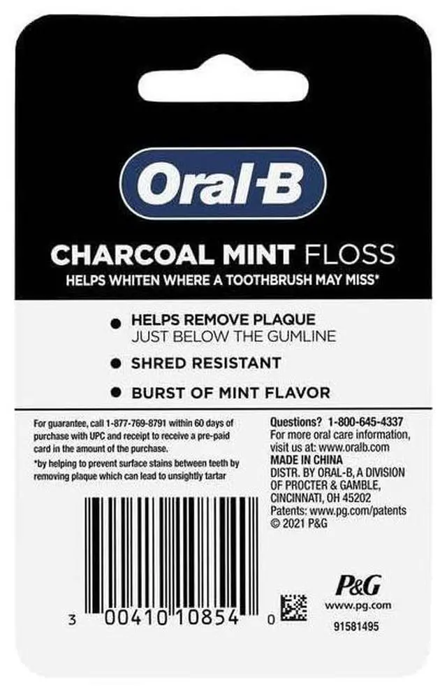 Alt view image 3 of 5 - Charcoal Mint Floss