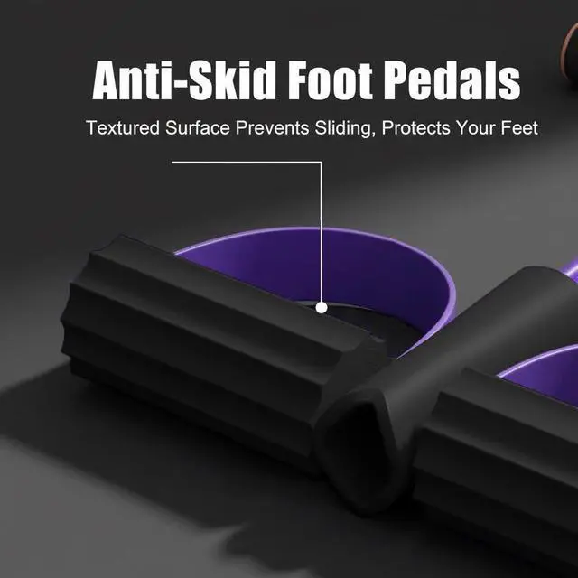 Alt view image 5 of 7 - FENFATUO Pedal Resistance Bands with Handles for Home Work Out