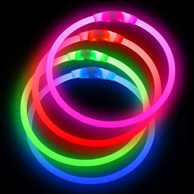 Alt view image 7 of 7 - Led Dog Collar, BSEEN USB Rechargeable Flash Dog Necklace Light, Pet Safety Collar Makes Your Beloved Dogs Be Seen at Night for Small Medium Large Dogs(Green)