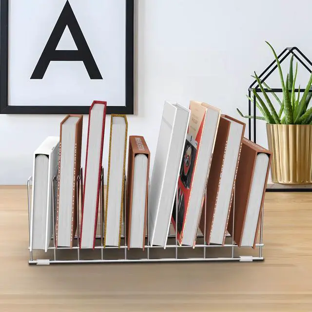 Alt view image 5 of 7 - FLSEPAMB Lid Organizer Pot Lid Organizer 10-Tier Pot Lid Rack Holder Suitable for Bakeware Dish Plate, Cutting Boards, Pots & Pans, Serving Trays, Reusable Containers in Cabinet Pantry (1 Pack)