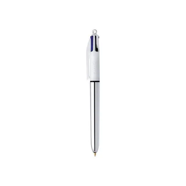 Alt view image 5 of 6 - BIC 4 Color Shine Retractable Ballpoint Pen with 1.0 mm Medium Point and Easy Portability, 2-Count in Assorted Ink