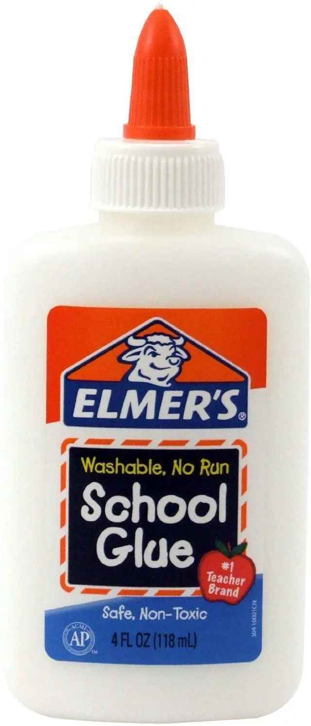 Alt view image 2 of 2 - Elmer's Washable No-Run School Glue, 4 oz, 3 Pack