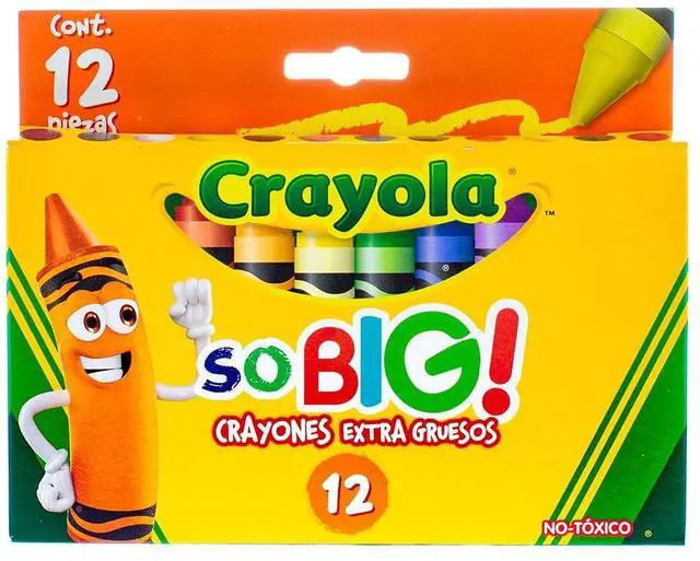 Main image of CRAYOLA Crayon Extra Jumbo So Big, 12 Pack