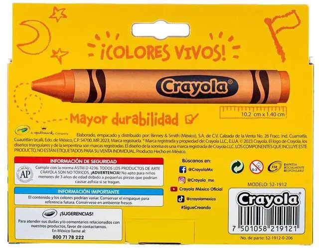 Alt view image 2 of 3 - CRAYOLA Crayon Extra Jumbo So Big, 12 Pack