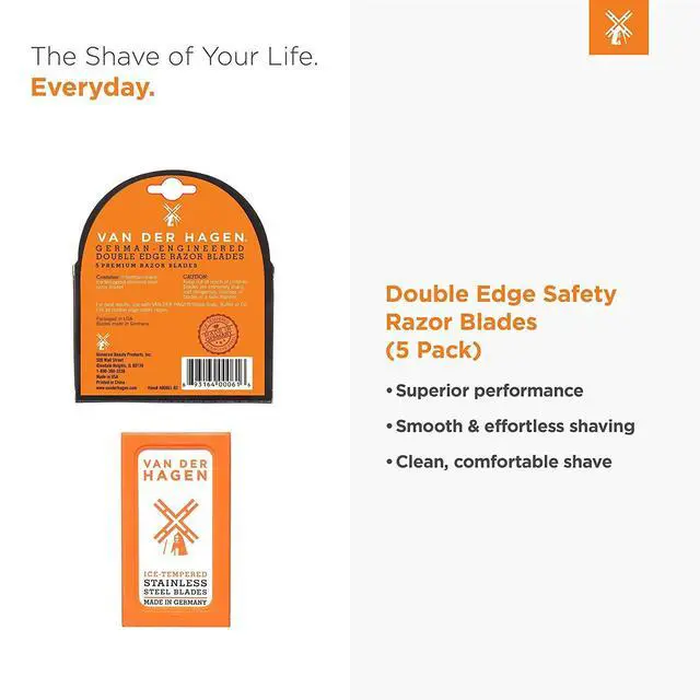 Alt view image 4 of 7 - Van Der Hagen Safety Blades 5 Count (Pack of 1)