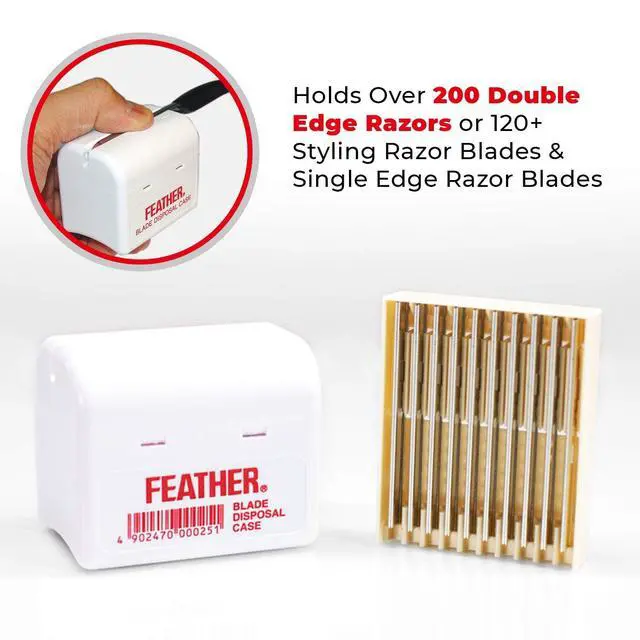 Alt view image 2 of 7 - Feather Styling Razor Disposal Case