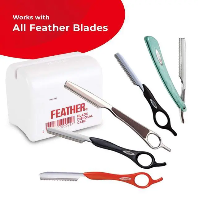 Alt view image 4 of 7 - Feather Styling Razor Disposal Case