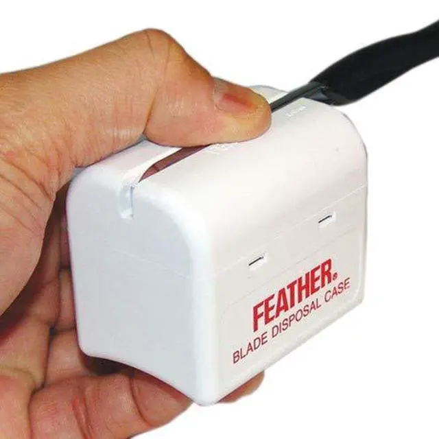 Alt view image 7 of 7 - Feather Styling Razor Disposal Case