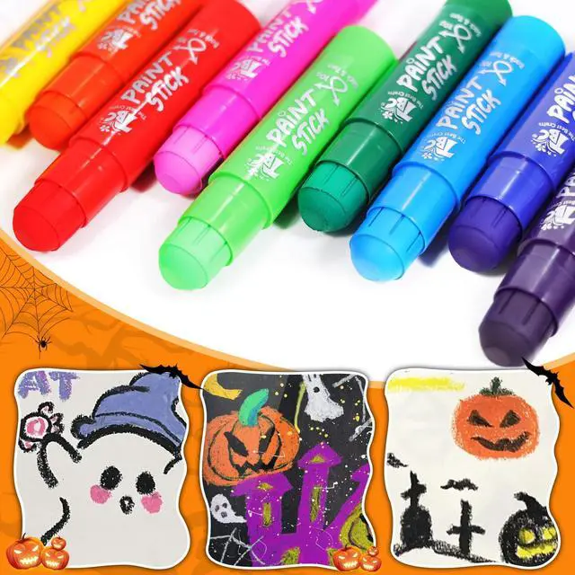 Alt view image 5 of 7 - TBC The Best Crafts Paint Sticks for Kids Ages 2-8, 12 Classic Colors, Washable, Non-toxic, Tempera Paint Sticks for Crafts, Art Supplies, and Birthday Gifts